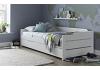 Copa 3ft single white,wood,twin guest bed frame 3